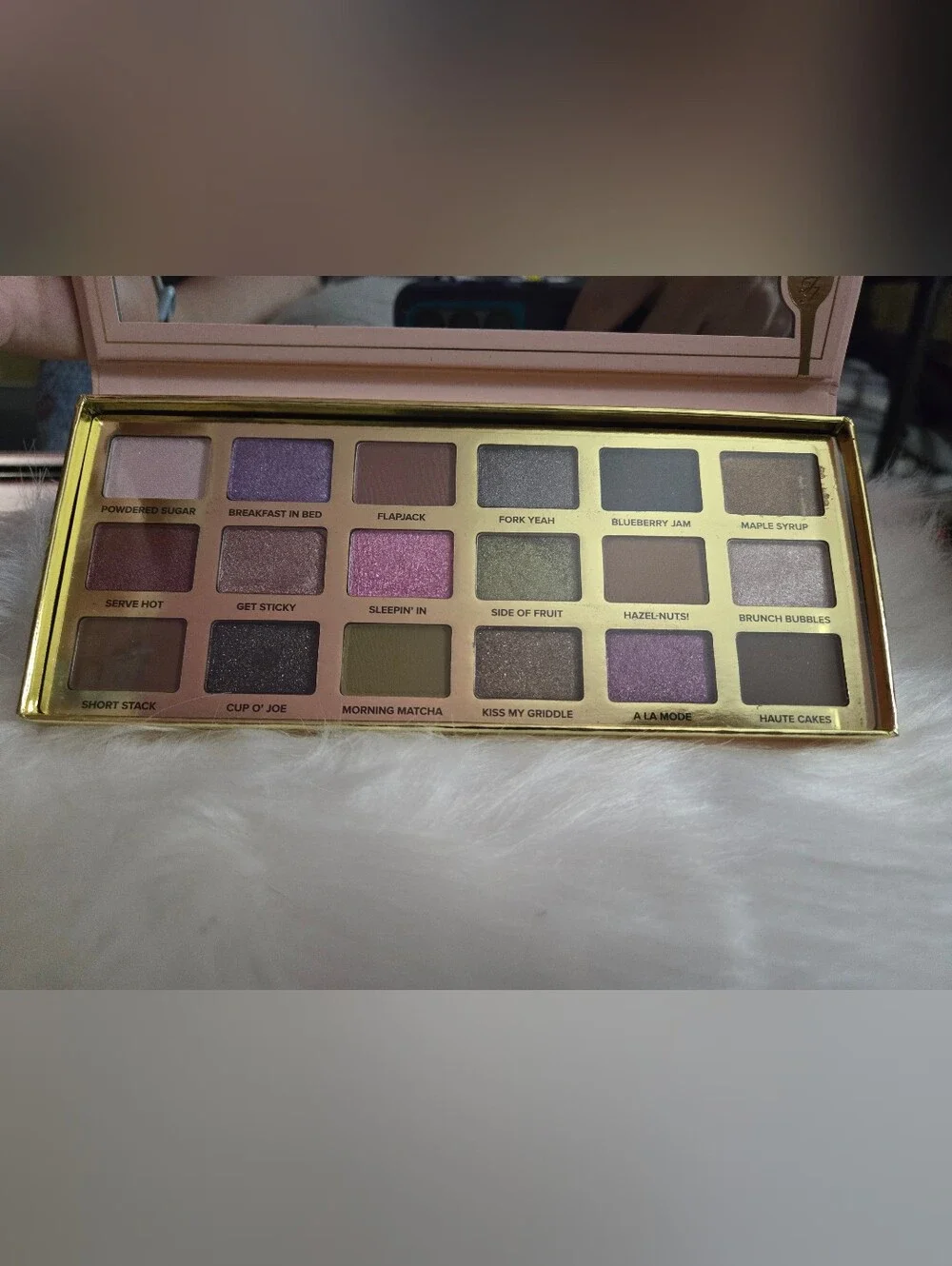 Too Faced Maple Syrup Pancakes Eyeshadow Palette 18 Shades NIB